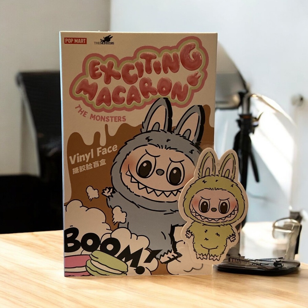Pop Mart The Monsters Exciting Macaron Labubu Series Vinyl Face Blind Box Toy‎
